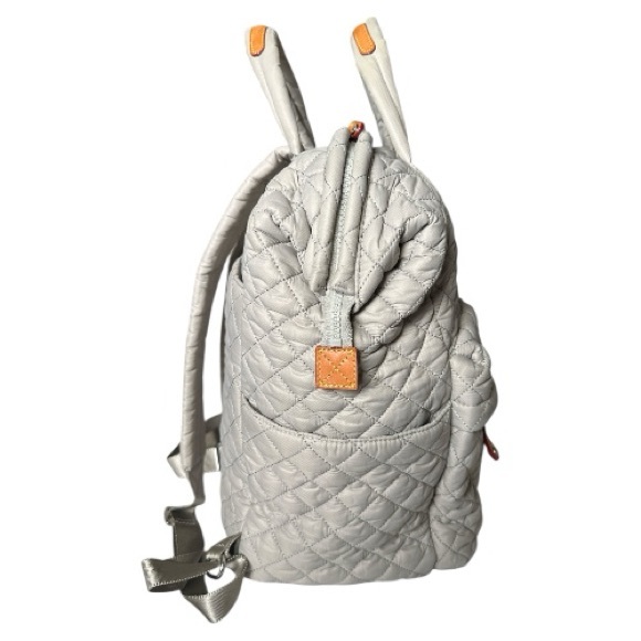MZ Wallace | Top Handle Light Grey Backpack | EUC - Picture 4 of 10